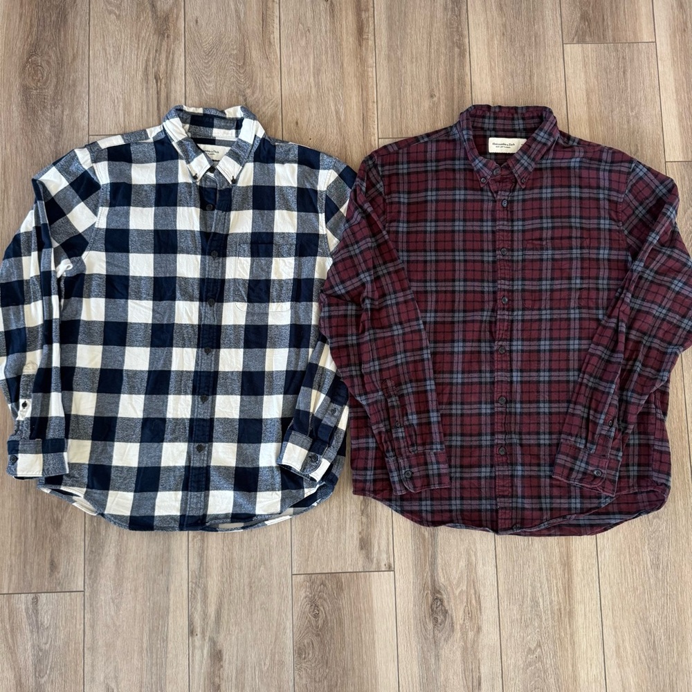 A&F Flannel Shirt Bundle